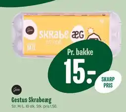 Min Købmand Gestus Skrabeæg, DKK 15 tilbud