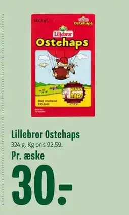 Min Købmand Lillebror Ostehaps, DKK 30 tilbud