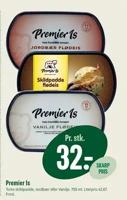 Min Købmand Premier Is, DKK 32 tilbud