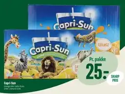 Min Købmand Capri-Sun, DKK 25 tilbud