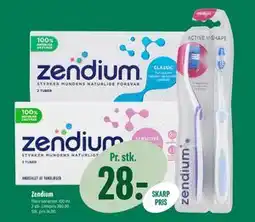 Min Købmand Zendium, DKK 28 tilbud