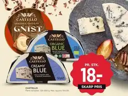 MENY CASTELLO, DKK 18 tilbud