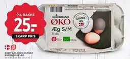 MENY GRØN BALANCE DANSKE ØKOLOGISKE ÆG, DKK 25 tilbud