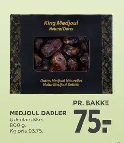 MENY MEDJOUL DADLER, DKK 75 tilbud