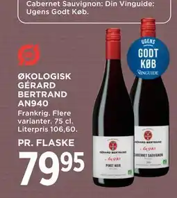 MENY ØKOLOGISK GÉRARD BERTRAND AN940, DKK 79.95 tilbud