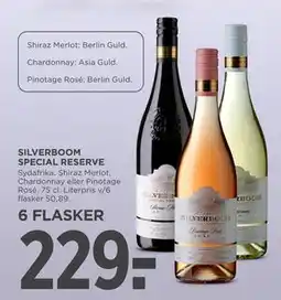 MENY SILVERBOOM SPECIAL RESERVE, DKK 229 tilbud