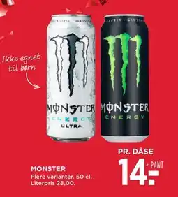 MENY MONSTER, DKK 14 tilbud