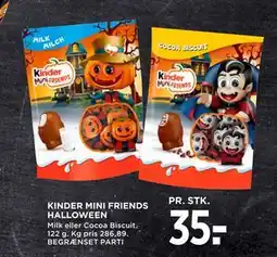 MENY KINDER MINI FRIENDS HALLOWEEN, DKK 35 tilbud