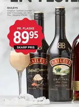 MENY BAILEYS, DKK 89.95 tilbud