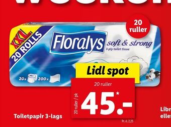 Let-Køb Toiletpapir 3-lags tilbud