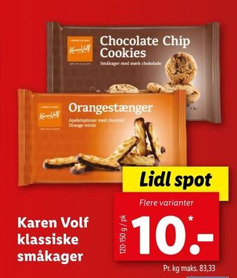 Karen Volf klassiske småkager