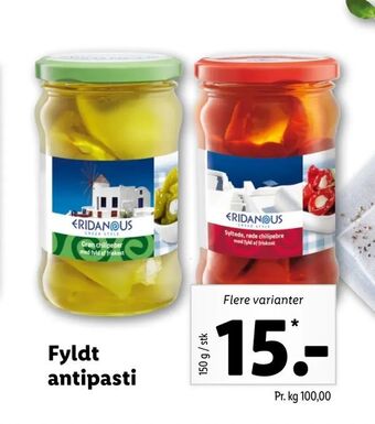Let-Køb Fyldt antipasti tilbud