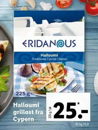 Halloumi grillost fra Cypern
