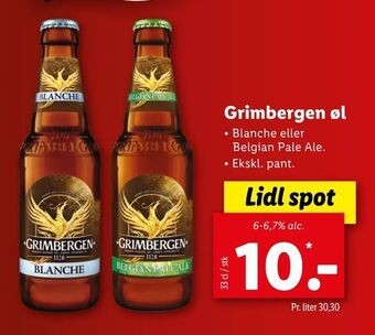 Let-Køb Grimbergen øl tilbud