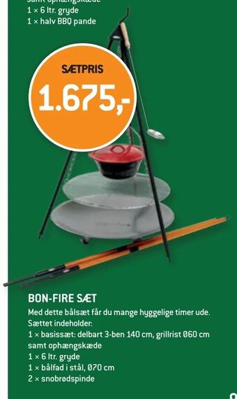 XL-BYG Bon-fire sæt tilbud