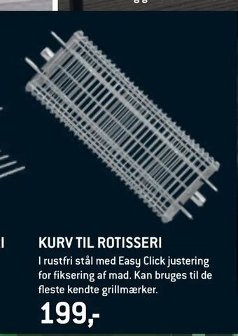 XL-BYG Kurv til rotisseri tilbud