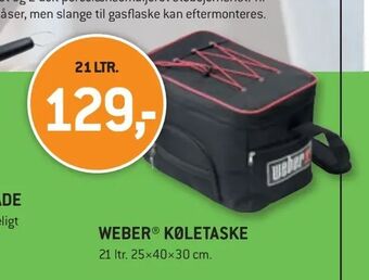 XL-BYG Weber® køletaske tilbud