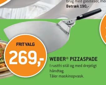 XL-BYG Weber® pizzaspade tilbud