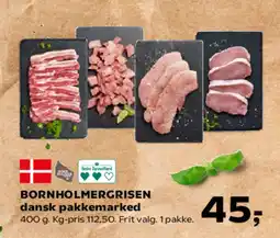Kvickly Bornholmergrisen Dansk pakkemarked tilbud
