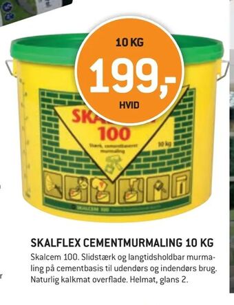 XL-BYG Skalflex cementmurmaling 10 kg tilbud