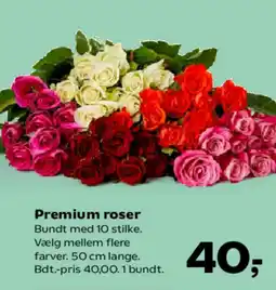 Kvickly Premium roser tilbud