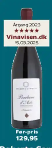 Kvickly Roberto Sarotto Barbera d'Asti Superiore, tilbud