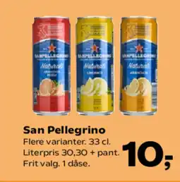 Kvickly San Pellegrino tilbud