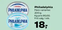 Kvickly PHILADELPHIA tilbud