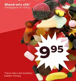 Kvickly Bland selv slik tilbud