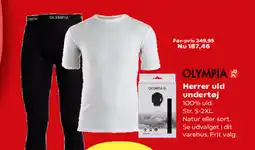 Kvickly Herrer uld undertøj tilbud