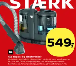 Kvickly Sjö tæppe- og tekstilrenser tilbud