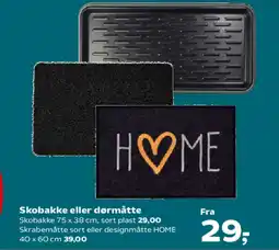 Kvickly Skobakke eller dørmåtte tilbud