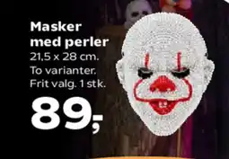 Kvickly Masker med perler tilbud