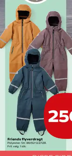 Kvickly Friends flyverdragt tilbud
