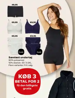 Kvickly Sømløst undertøj tilbud