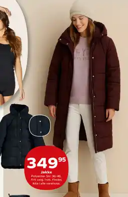 Kvickly Jakke tilbud