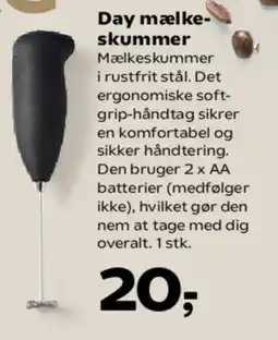 Kvickly Day mælke- skummer tilbud