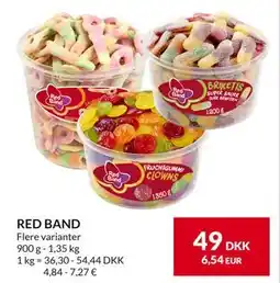 Nielsen's Discount RED BAND, DKK 49 tilbud