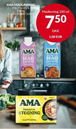 Nielsen's Discount AMA MADLAVNING, DKK 7.5 tilbud