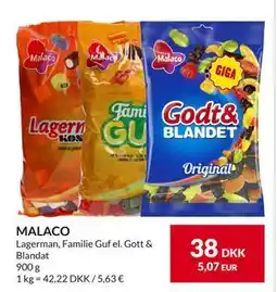 Nielsen's Discount MALACO, DKK 38 tilbud