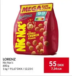 Nielsen's Discount LORENZ, DKK 55 tilbud