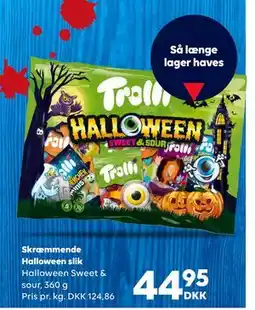 BorderShop Skræmmende Halloween slik, DKK 44.95 tilbud
