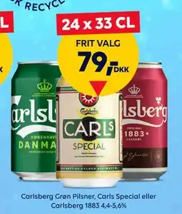 BorderShop TUBORG & CARLSBERG FAVORITTER, DKK 79 tilbud
