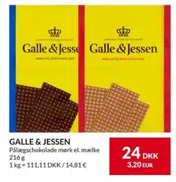 Nielsen's Discount GALLE & JESSEN, DKK 24 tilbud