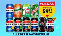 BorderShop ALLE PEPSI FAVORITTERNE, DKK 59.95 tilbud