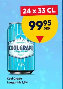 BorderShop Cool Grape Longdrink 5,5%, DKK 99.95 tilbud
