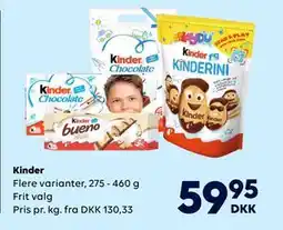 BorderShop Kinder, DKK 59.95 tilbud
