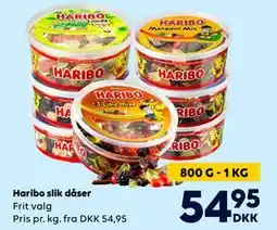 BorderShop Haribo slik dåser, DKK 54.95 tilbud