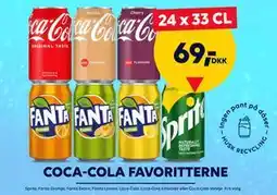 BorderShop COCA- COLA FAVORITTERNE, DKK 69 tilbud