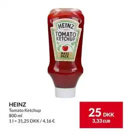 Nielsen's Discount HEINZ, DKK 25 tilbud
